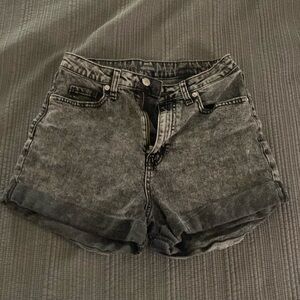 Washed up Black Jean shorts